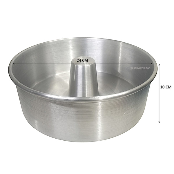 FLANERO ALTO ALUMINIO BUNDT ALTO REPOSTERIA MOLDE ALUMINIO RECTO