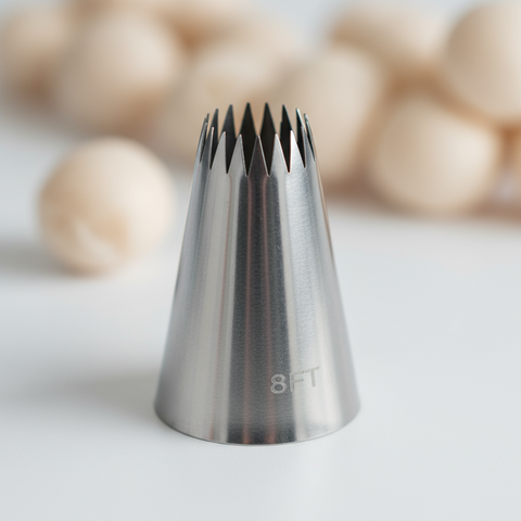 BOQUILLA REPOSTERA PASTELERA 8FT DECORACION PASTELERIA ACERO INOXIDABLE BOQUILLA REPOSTERIA PASTELERIA cupcakes 