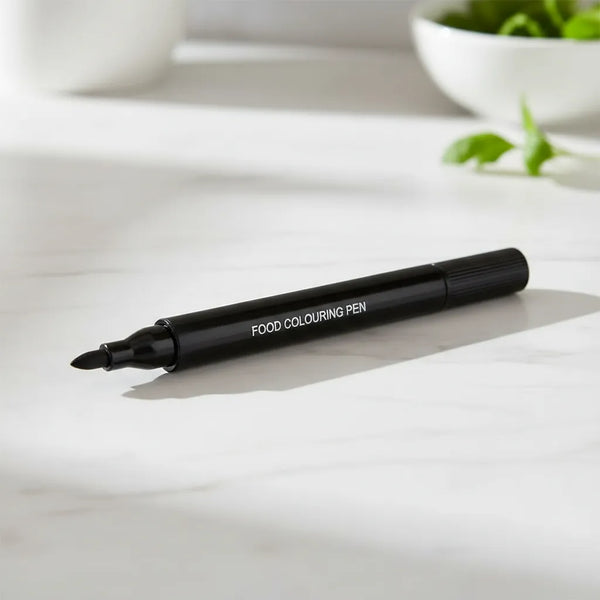 LAPIZ NEGRO PLUMON TINTA COMESTIBLE MARCADOR RESPOSTERIA PASTELERIA COCINA ACCESORIO DE REPOSTERIA