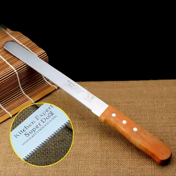 Cuchillo Dentado Para Pan O Pastelería Acero Inoxidable 43cm Super Doll | Compra Hoy | Envío rápido a todo Chile