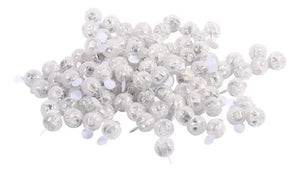 Pack 10 mini luces led blancas fijas manualidades