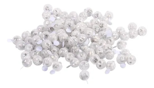 Pack 10 mini luces led multicolor intermitente manualidades