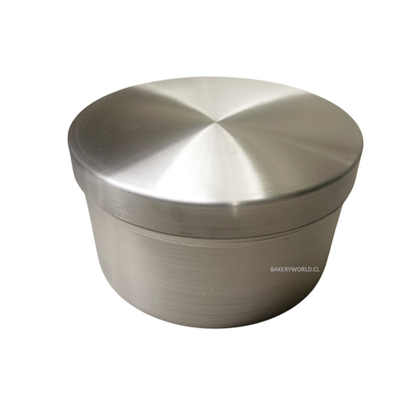 QUESILLERA MOLDE DE ALUMINIO CON TAPA DE GRAN CALIDAD 