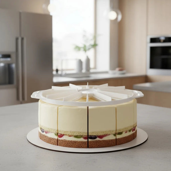 porcionador de pastel racion torta queque cortador porcion herramienta pasteleria reposteria trozo cortador marcador de pastel queque corta pastel