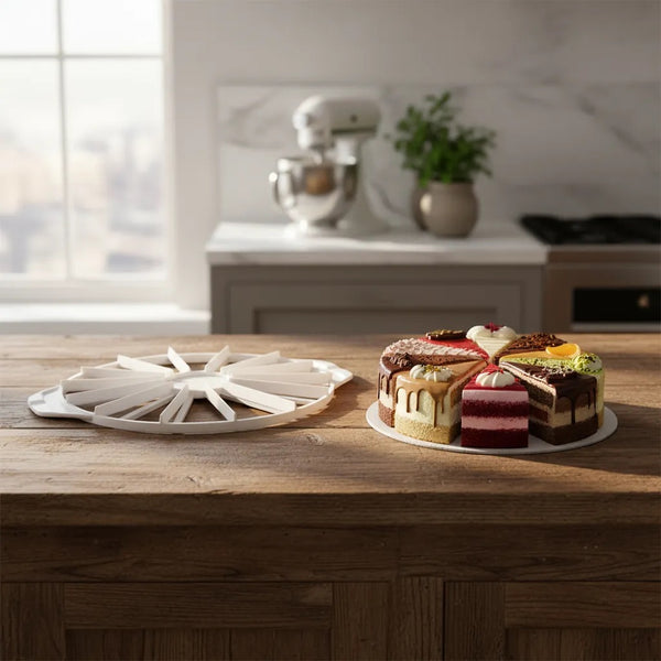 porcionador de pastel racion torta queque cortador porcion herramienta pasteleria reposteria trozo cortador marcador de pastel queque corta pastel