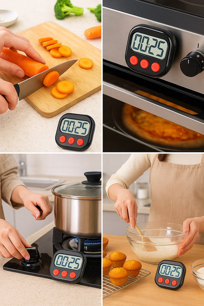 Timer Digital De Cocina Temporizador