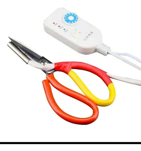 Tijera eléctrica con calefacción / térmica para sellado de cintas y telas - Bakery World