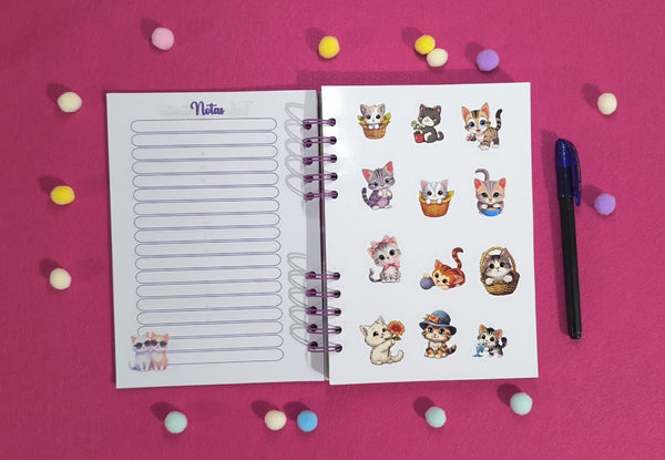 Agenda de Gatitos tamaño A5
