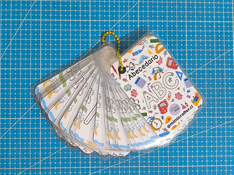 Tarjetas de abecedario didácticas
