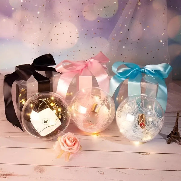 Pack 12 Esferas Acrílicas Navideñas Decoración