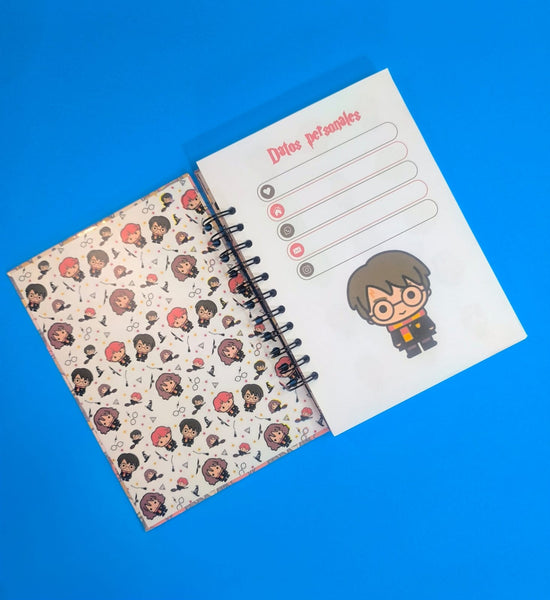 Agenda Cuaderno Diario Libreta de Harry - Harry Potter