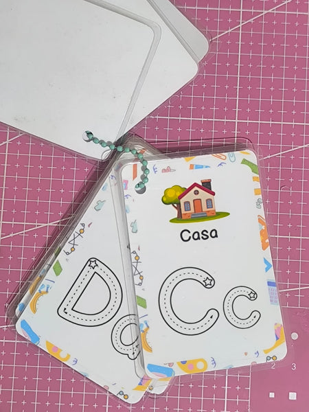Tarjetas de abecedario didácticas