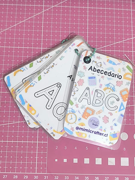 Tarjetas de abecedario didácticas