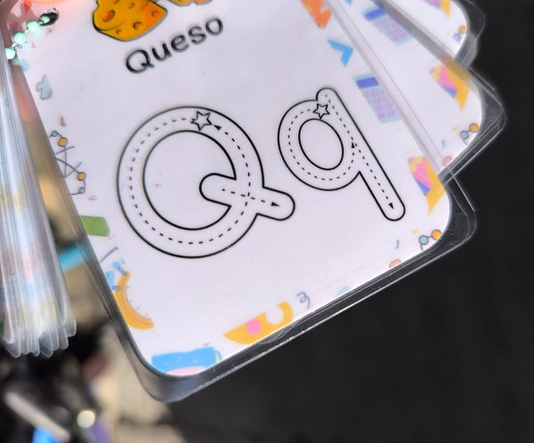 Tarjetas de abecedario didácticas