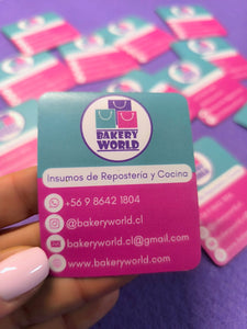 Pack 100 Imanes magnéticos personalizados laminados