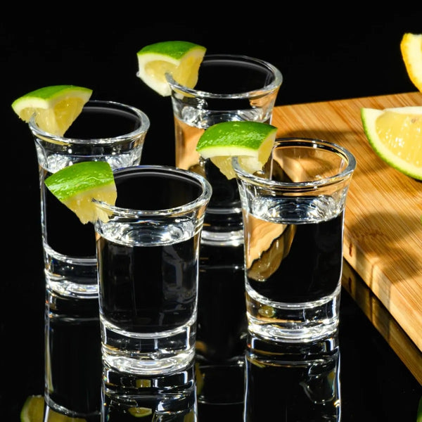 Pack 6 Vasos Shot Dose 38 Ml Vidrio Premium