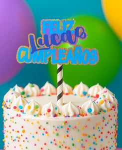 CAKE TOPPER PERSONAL PERSONALIZADO PASTEL DECORACION DECORATIVO BELLO TORTA
