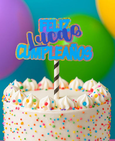 CAKE TOPPER PERSONAL PERSONALIZADO PASTEL DECORACION DECORATIVO BELLO TORTA
