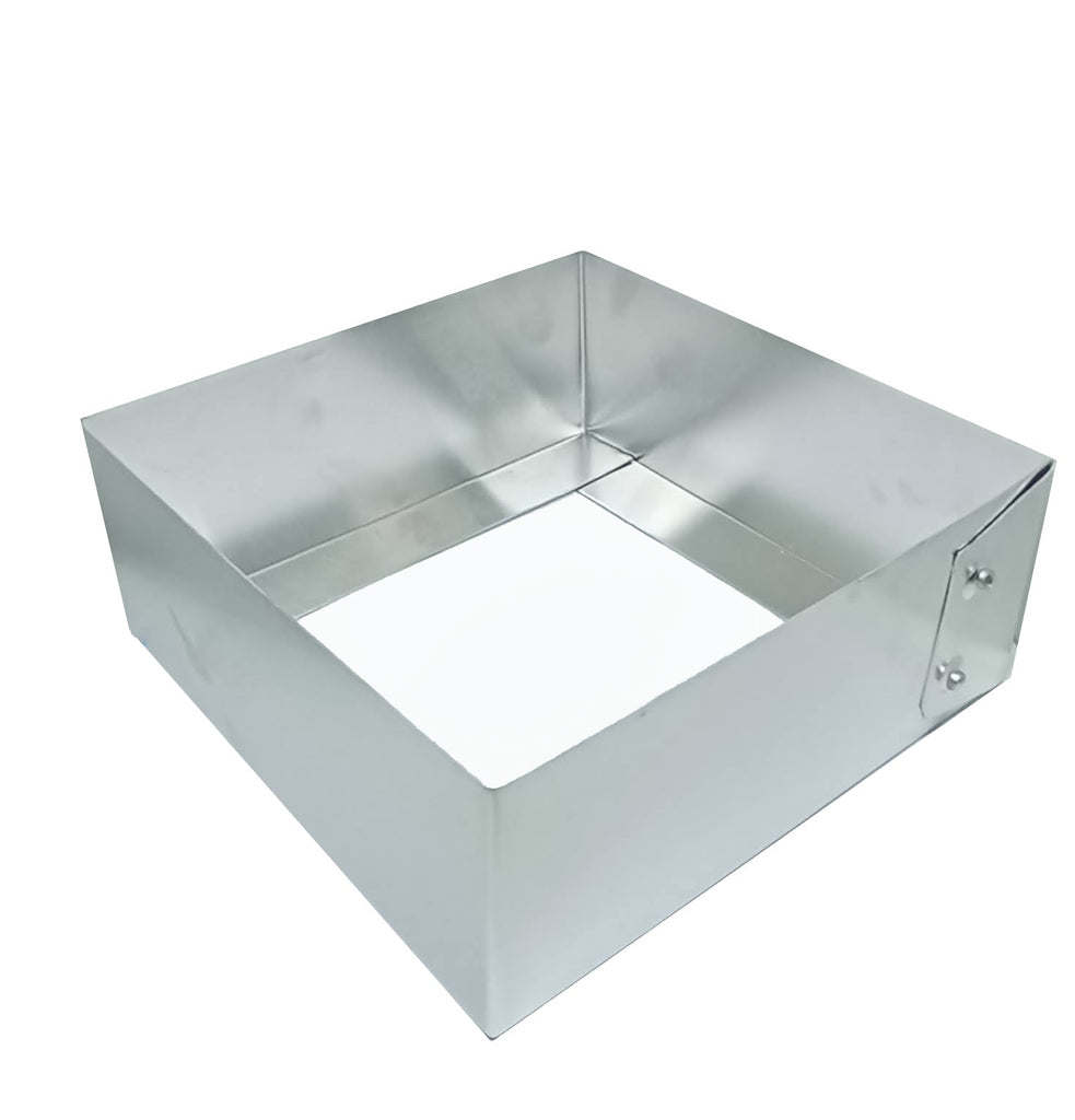 Molde Rectangular Desmontable Torta / Pastel 25x15 Cm Aluminio – BAKERY  WORLD